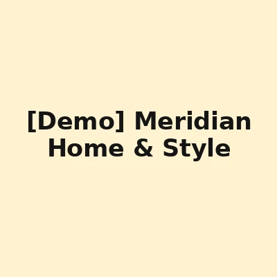 [Demo] Meridian Home & Style